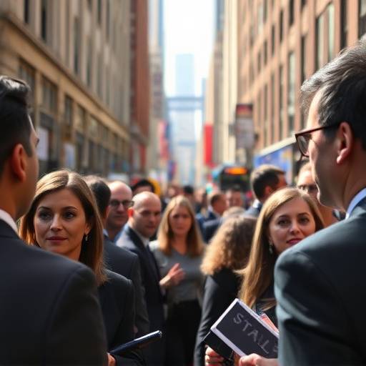 Larger view of corporate event coverage in NYC