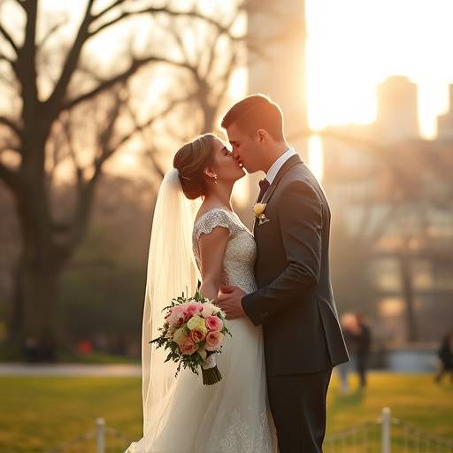 Larger view of wedding photography in Central Park