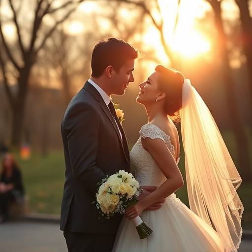 Photo taken at a wedding in Central Park