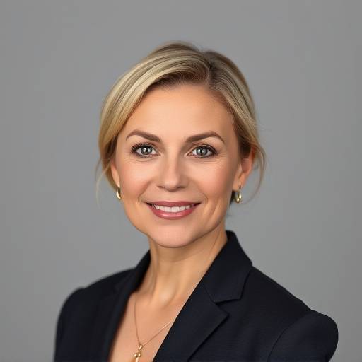 Photo taken in Portrait Studio for professional headshot
